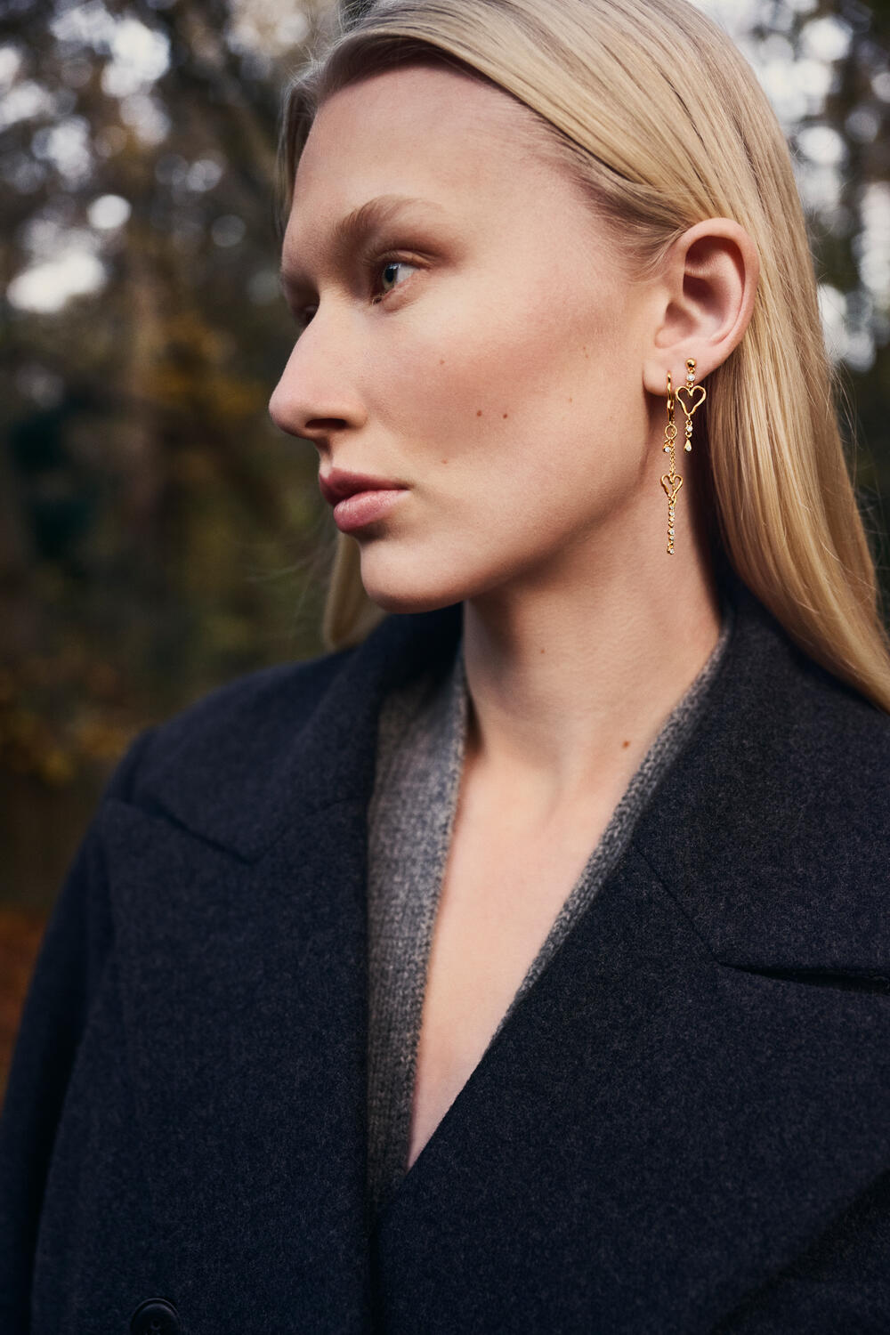 Sabi Twinkle øreringe - forgyldt